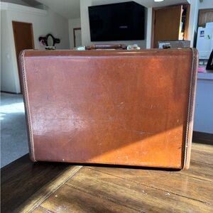 Samsonite Shwayder bros 2nd edition Leather Briefcase over 100 years old 4616